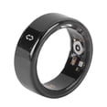 thumbnail image 1 of Smart Ring Health Tracker, Display Screen Multiple Sports Modes Shutter Control Smart Health Ring Stainless Steel Step Counting with APP for Running for Men Type 8,Type 9,Type, 1 of 7