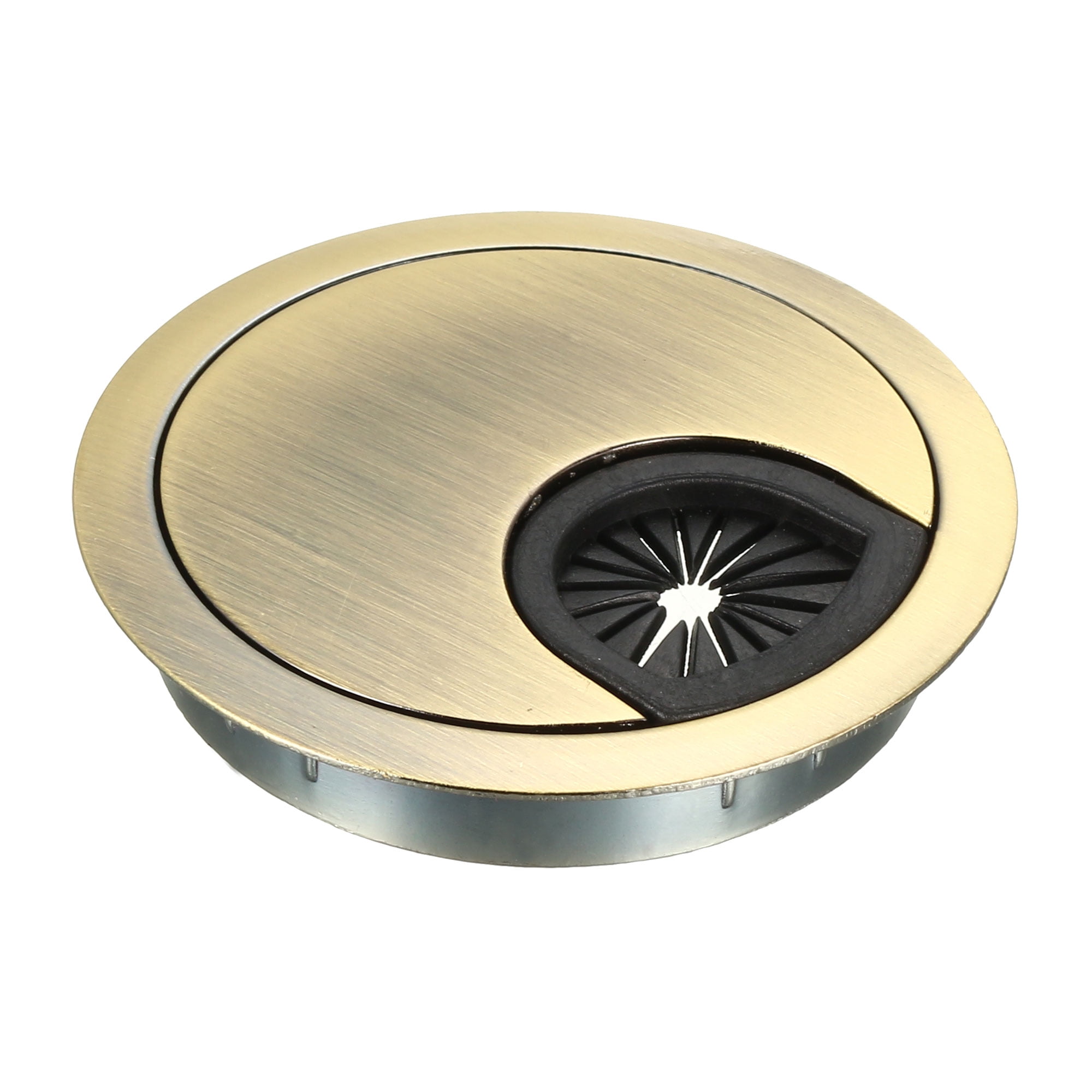 10pcs 60mm O-Ring Round Eyelet Metal Grommet Light Gold Tone Washer Grommets 