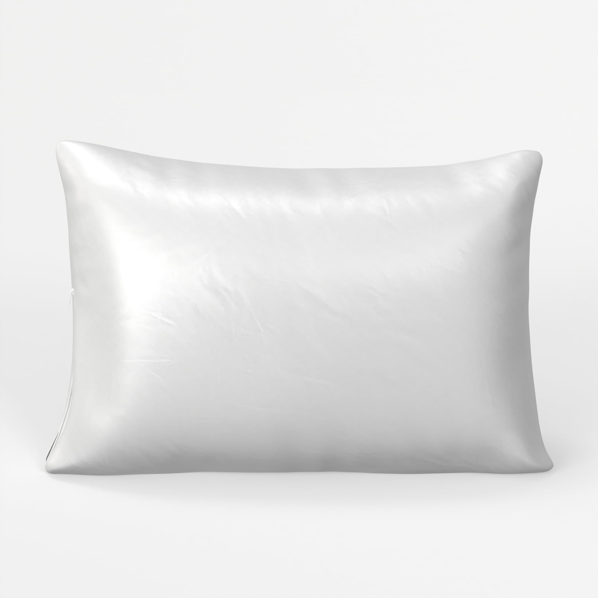 Mainstays Satin Pillow Protector Cover, SQZippered, Soft