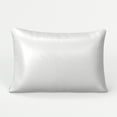 Mainstays Satin Zippered Pillow Protector, Standard/Queen