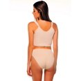 thumbnail image 5 of Annette Women's Seamless Post Surgery Long Line Bra with Side Support, beige, S/M, 5 of 6