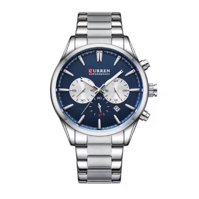 RELOJ CURREN KRED8902 PLATEADO
