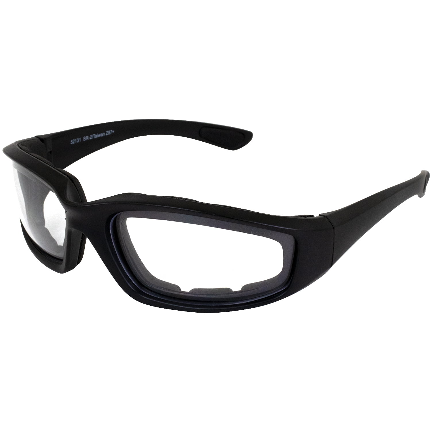 Amazon.com: Raze Eyewear SR-2 ANSI Z87 Padded Motorcycle
