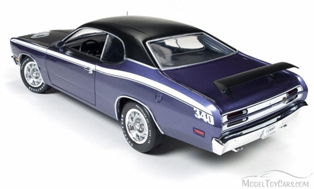 1971 Plymouth Duster 340 Hard Top, Purple with Black - Auto World