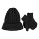 thumbnail image 1 of Gorro De Punto De Otoño E Invierno + Conjunto De Guantes Para Niños, Gorro De Lana De Color Sólido, Gorro De Punto Para Pescar, Esquiar Y Acampar sonducket AP007144-04, 1 of 5