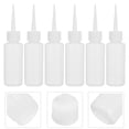 thumbnail image 2 of 6 uds botella vacía recargable botella exprimible de plástico botellas de boca puntiaguda de 50ml, 2 of 5