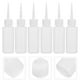 thumbnail image 2 of Botellas exprimibles multiusos, botellas de boca puntiaguda, botella de plástico de 50ml, 6 uds., 2 of 7