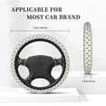 thumbnail image 5 of Goofa Rainbow Llama Pattern Elastic Stretch Steering Wheel Cover,Universal 15 inch, Microfiber Breathable Ice Silk, Anti-Slip, Odorless, Easy Carry, 5 of 8