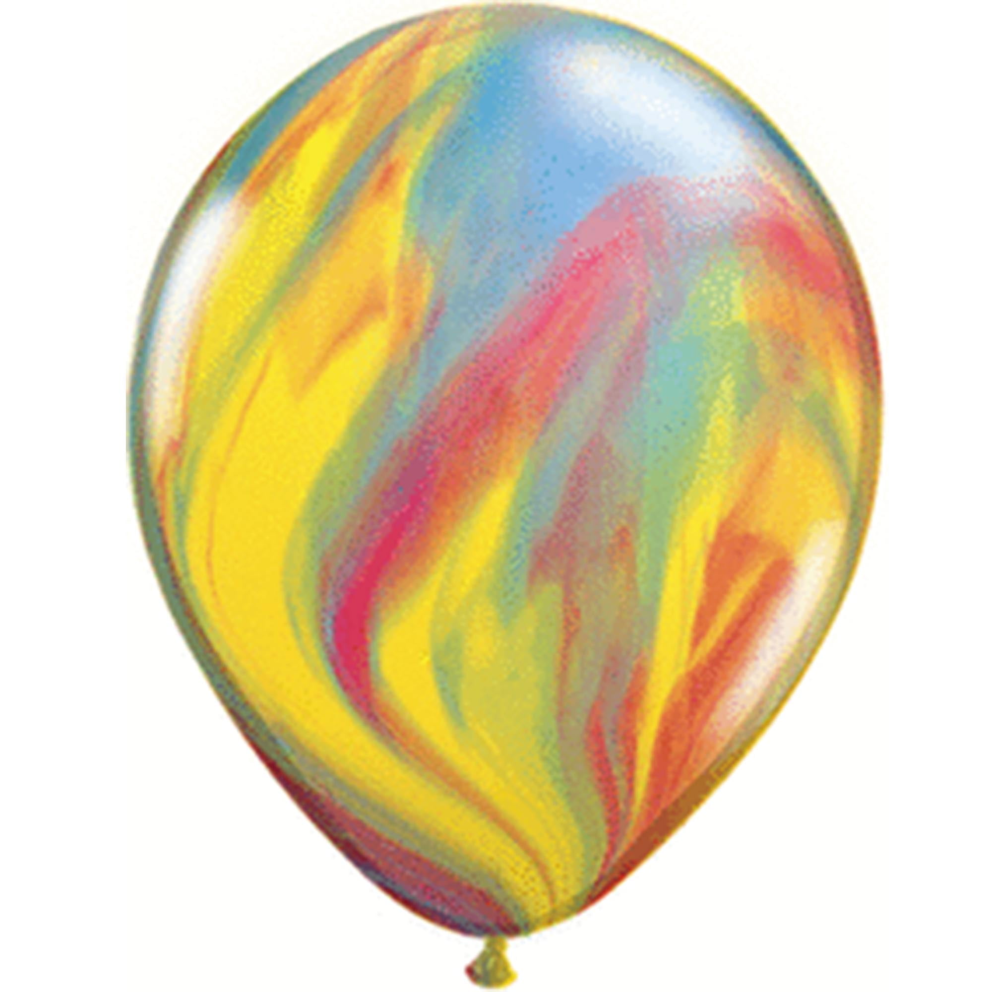 11 inch Qualatex Superagate - Traditional Latex Balloons (25 Pack) - Party Supplies Decorations