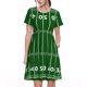 thumbnail image 1 of Balery American Football Field1 Vestidos sueltos de manga corta para mujer, vestidos de verano 2025, vestidos casuales de corte A con vuelo., 1 of 6