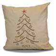 thumbnail image 2 of Simply Daisy 16" x 16" Sand Tree Geometric Print Pillow, 2 of 2