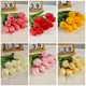 thumbnail image 4 of Flores artificiales de tulipanes de 10 piezas, ramo de tulipanes falsos, tacto Real, decoración del jardín del hogar para decoración de bodas, suministros para fiestas, 4 of 5