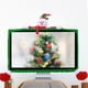 thumbnail image 3 of Cubierta Del Monitor De La Computadora, Cubierta De La Pantalla De La Computadora De Papá Noel/muñeco De Nieve/alce, Decoración De La Atmósfera Navideña De La PC Para La ANGGREK Otros, 3 of 8