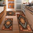 thumbnail image 2 of Kitchen Rugs Sets of 3 Non Slip Washable Kitchen Mats for Floor, Waterproof Kitchen Runner Rug, Floor Mat Carpet for Entryway, Laundry, Sink, Hallway, Bathroom, 2 of 12