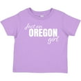 thumbnail image 3 of Inktastic Just an Oregon Girl Born and Raised Girls Toddler T-Shirt, 3 of 5