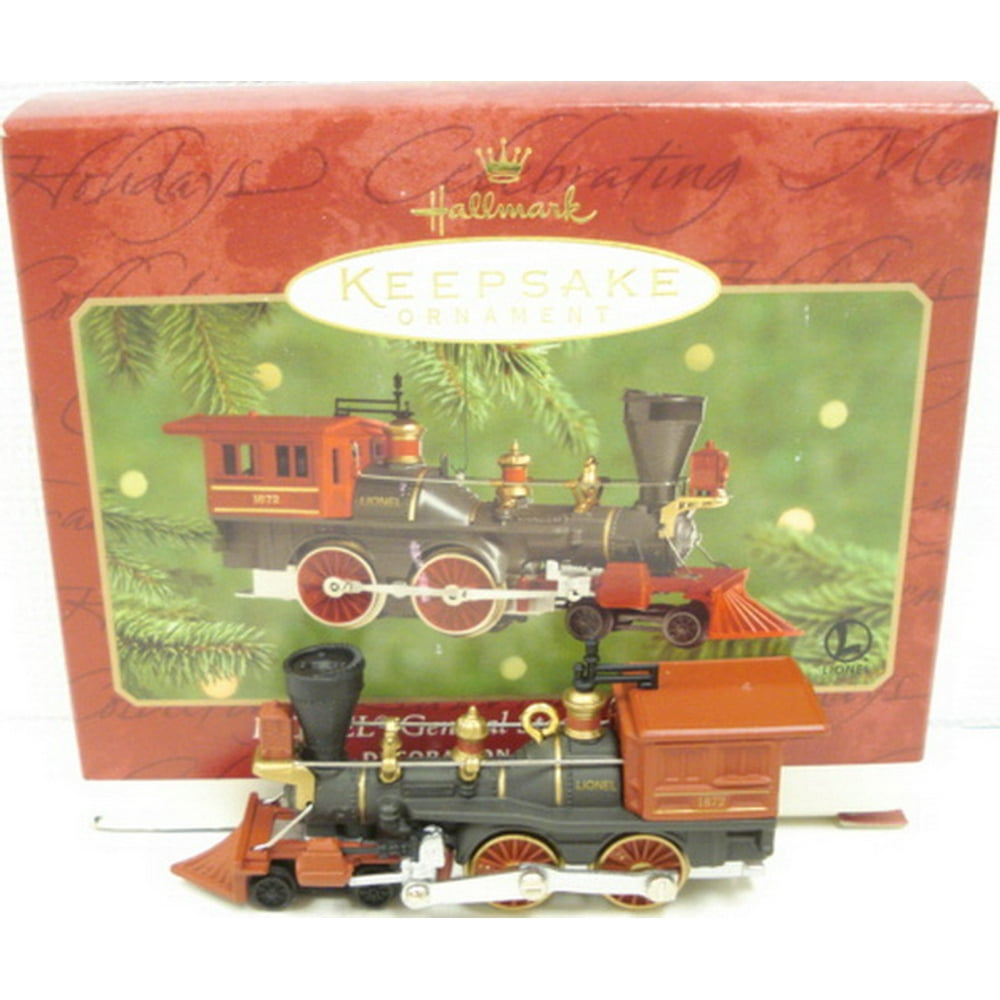 Hallmark QX6684 Lionel 1872 General Steam Christmas Ornament