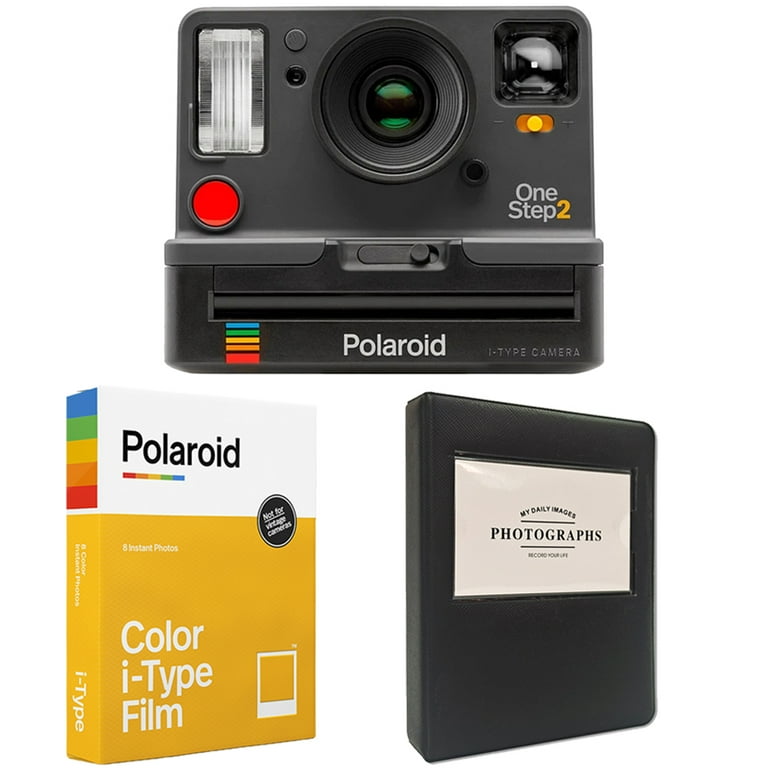 spanning stopcontact Trillen Polaroid OneStep 2 Graphite VF Instant Camera | Color Film for i-Type |  Album - Walmart.com