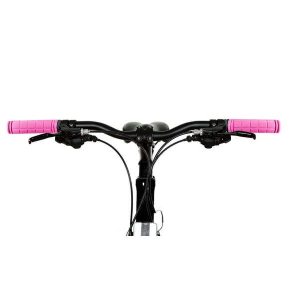 Oioii Soft Rubber Handlebar Cover, Colorful Anti-Slip Handle Grip Accessories, Universal for Motorcycle, Bicycle and Scooter, Comfortable Handbar Protector.,Pink