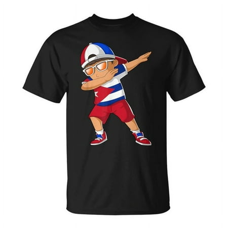 SR Cuban Boy Cuba Kid Patriotism Roots Heritage T-Shirt