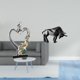 thumbnail image 2 of Escultura romántica de pareja de toros, adorno coleccionable para dormitorio, boda, estantería, armario, decoración del hogar, entrada, mesa, escritor, 2 of 8