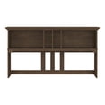 thumbnail image 1 of Bush Furniture Salinas 60W Hutch for L Shaped Desk, Ash Brown, 1 of 8