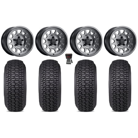 Method 414 15 Wheels Gr +13mm 35 Regulator 2 Tires Polaris RZR Turbo R & Pro R Ranger 1500 Xpedition