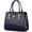 Blue, variant on Glossy Women Handbag Patent Leather Large Size Top-Handle Bag Shiny Shoulder Bag Tote Evening Purse Party Satchel