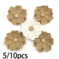 thumbnail image 4 of Lefu Vintage Hessian Burlap Lace Flowers Bridal Wedding Decoration Rustic Craft, 4 of 6