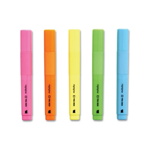 Pen Style Chisel Tip Highlighter Assorted Colors, 12/Pack