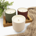 thumbnail image 6 of Better Homes & Gardens Apple & Cilantro Scented 14oz Single Wick Ceramic Candle, 6 of 7