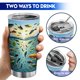 thumbnail image 5 of Vaso de viaje Oasisdream de acero inoxidable con tapa, 600 ml, 5 of 6