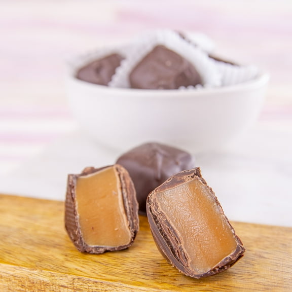 Wockenfuss Candies Sugar Free Dark Caramels - 1lb