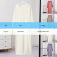 thumbnail image 2 of Admvng Night Gowns for Women Casual Solid Winter Loose Nightgowns, Size Free Size, 2 of 2