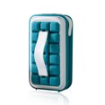 thumbnail image 2 of Cubo de hielo Kettle Silicona Reutilizable Molde Reutilizante Bolso refrigerador Maker portátil Agua Vino Contenedor Botella de viaje Plaza verde kearding HA012264-03B, 2 of 7