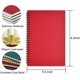 thumbnail image 2 of Paquete de 6 cuadernos en espiral, cuadernos de cubiertas blandas multicolores, diario de viaje, planificador, cuaderno rayado para la escuela, oficina, suministros comerciales, A5/8,3 x 5, 2 of 5