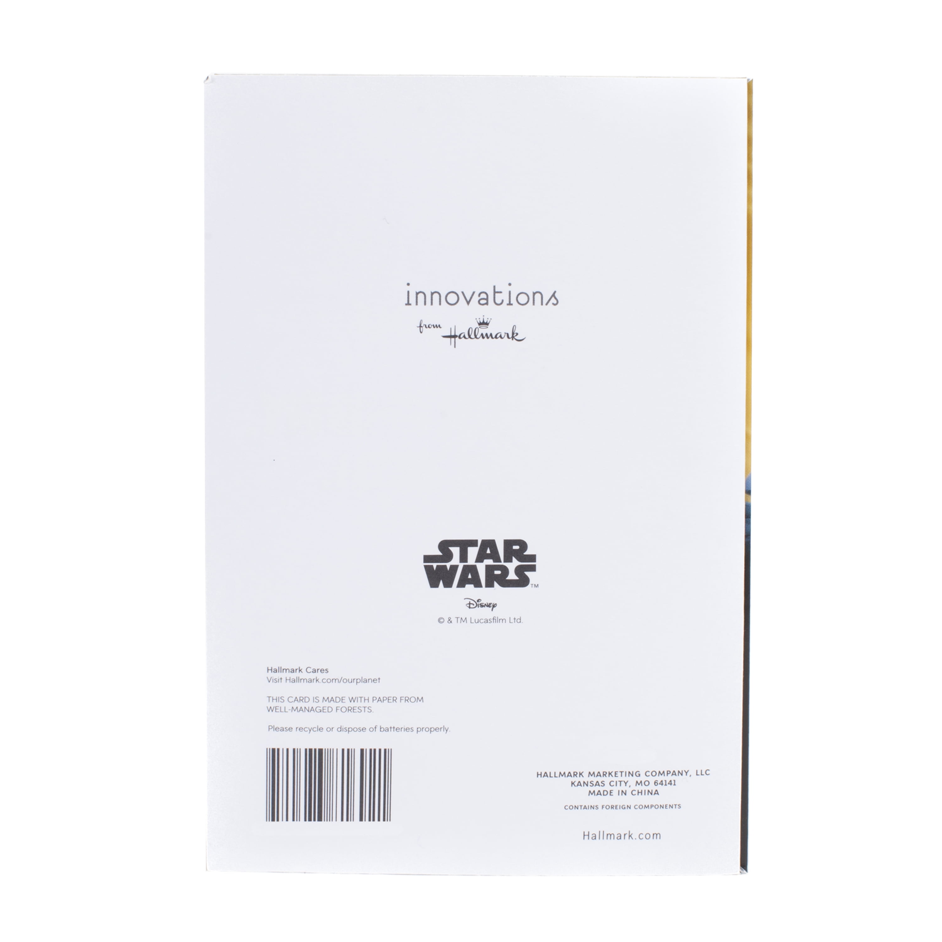 (2 pack) Hallmark Birthday Greeting Card (Star Wars, Happy Birthday Young Jedi)