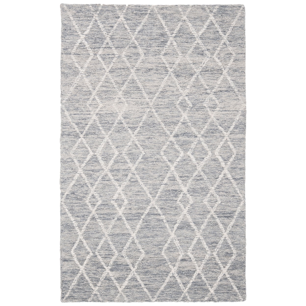 SAFAVIEH Metro Jenny Diamond Area Rug, Grey/Ivory, 5' x 8'