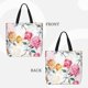 thumbnail image 2 of Easygdp Colorful Flowers Bolsa Tote para Mujer, Bolso de Hombro para Trabajo, Playa, Viajes, Compras y Supermercado, 2 of 7