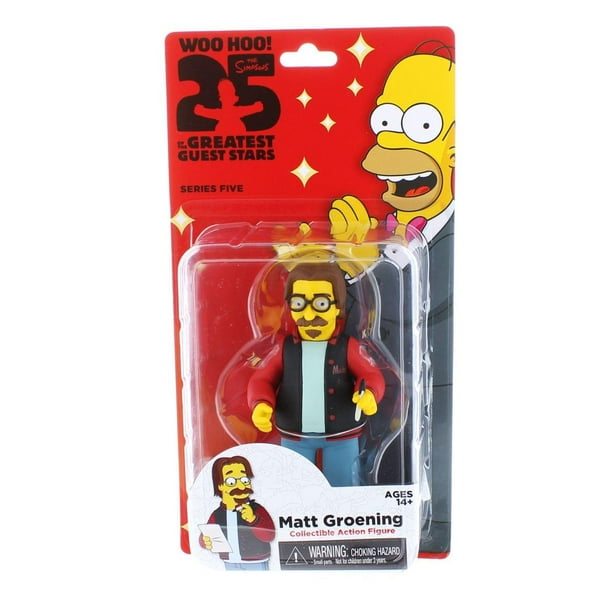 Neca The Simpsons 25e Anniversaire Série 5 Figurine 5" Grincheuse Mat