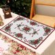 thumbnail image 1 of Manteles Individuales para Navidad y San Valentín | Manteles de Poliéster Multicolor con Decoración de Plantas Verdes | Manteles Reutilizables Antimanchas de 45 X 30 Cm para Fiestas y Comidas Familia, 1 of 6