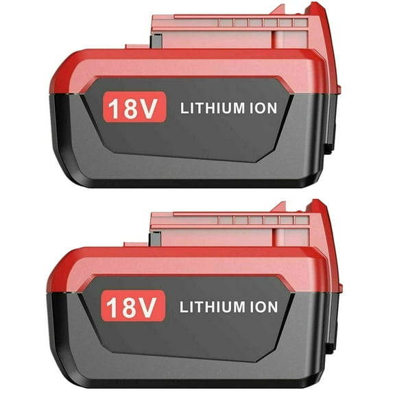 2Pack 8.0Ah 18V PC18B Battery Replacement for Porter Cable 18-Volt Battery PC18B PC18BL PCC489N PC18BLEX