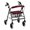 Roses, variant on HELLHERO Valentine's Day Gifts Walker Seat Covers Rollator Walker Seat Back Cover Stain Proof Machine Washable Gift Option for Seniors Men Women