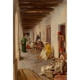 thumbnail image 3 of Gustavo Simoni 13x18 Black Modern Framed Museum Art Print Titled - A Street in Biskra, Algeria (1908), 3 of 5