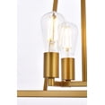 thumbnail image 3 of Celestial 4 Light Bath Sconce in Brass and Clear, 3 of 5