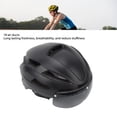 thumbnail image 5 of Yajisi XXL Adult Bicycle Helmet Bike Helmet with USB Rechargeable Rear Light Detachable Magnetic Goggles for Men Women Cycling Black Extra Large Size, 5 of 9