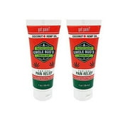 Hemp Cream 2 Pack Uncle Bud's Topical Pain Reliever Hemp Oil for Pain Reduction, Stress Support, Achy Muscle Relief, Fast Acting, Natural Anti Inflammatory, Sooth Arthritis, 2 (1oz)
