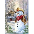thumbnail image 1 of SunsOut Snow Cowboy 300 Piece Jigsaw Puzzle, 1 of 3