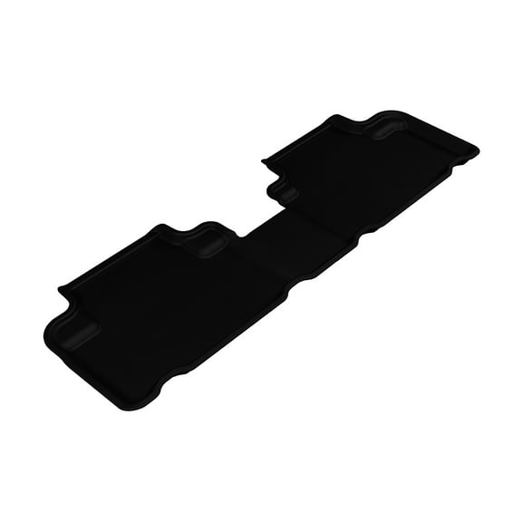 3D MAXpider L1MZ03921509 Second Row Custom Fit All-Weather Floor Mat for Select Mazda5 Models - Kagu Rubber (Black)