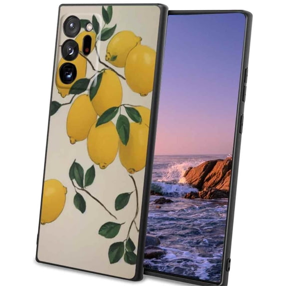 Compatible with Samsung Galaxy Note 20 Ultra 5G Phone Case, Lemons Case Men Women, Flexible Silicone Shockproof Case for Samsung Galaxy Note 20 Ultra 5G