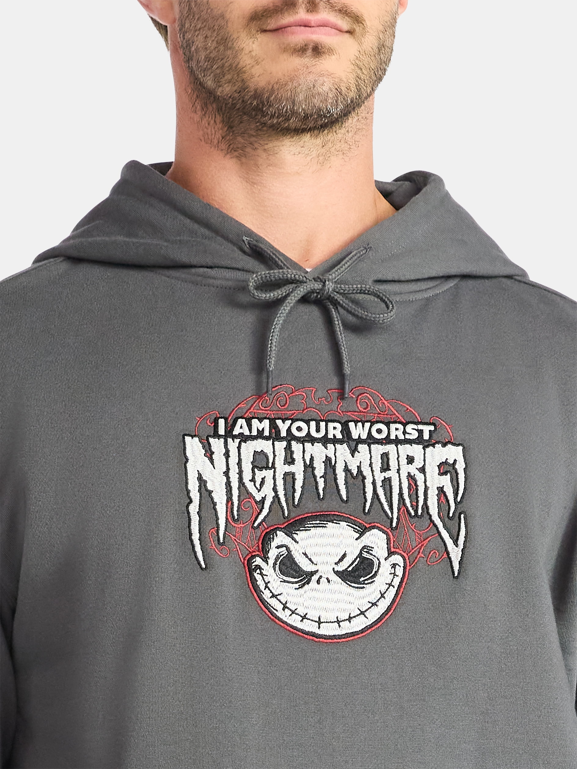 The Nightmare Before Christmas Men's and Big Men's Graphic Hoodie, Sizes XS-3XL
